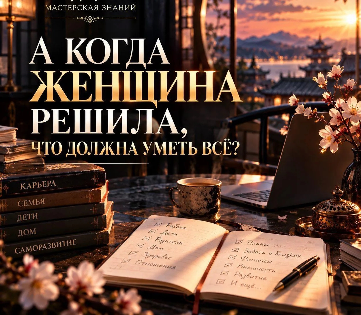 Работа. Деньги. Дом. Отношения. Дети. Родители. Здоровье. Внешность. Саморазвитие.