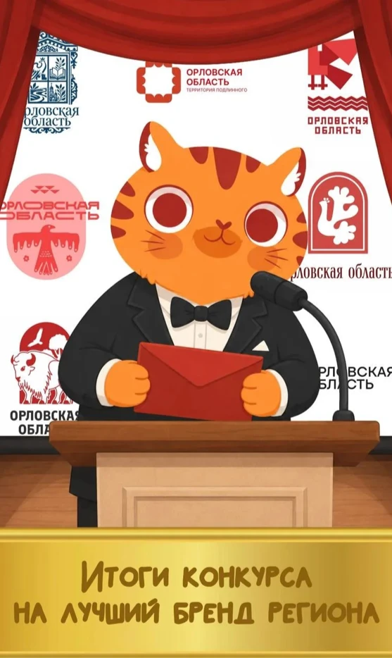 Котик принёс красоты в вашу ленту 😍
В Орловской области определили лучшие бренды — и выбор был по-н