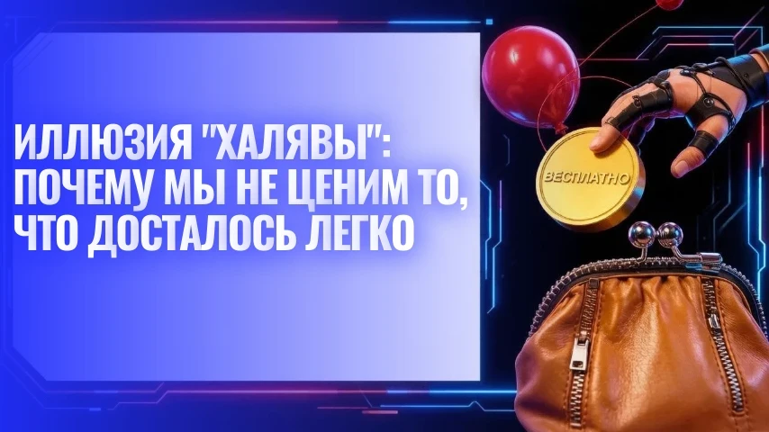 Иллюзия "халявы": почему мы не ценим то, что досталось легко