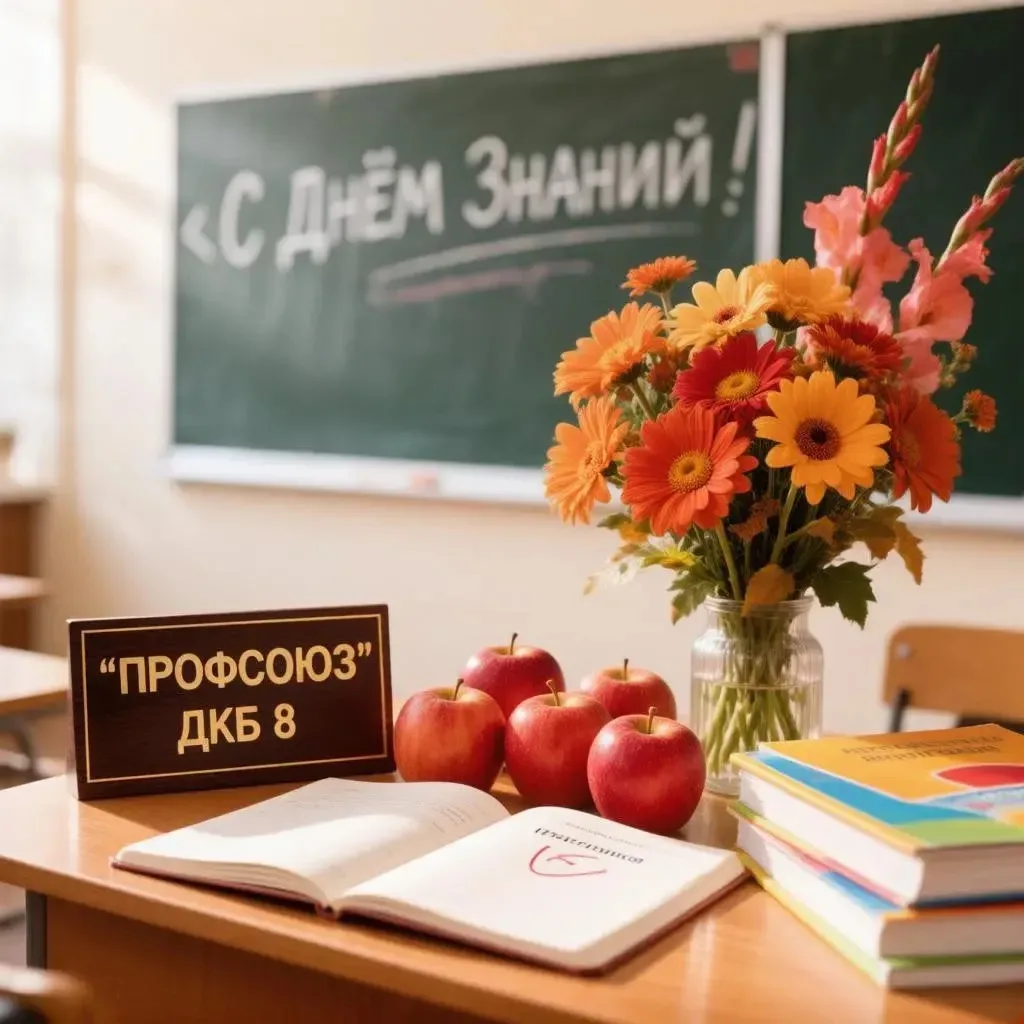 🎉 С Днём знаний, дорогие коллеги и члены профсоюза! 🎉