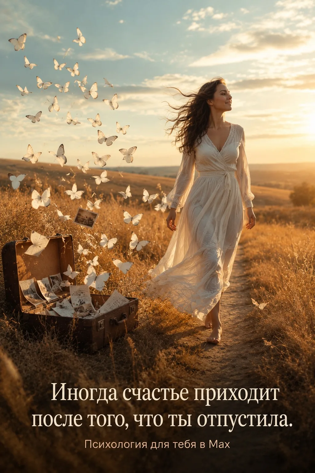 🦋 Иногда счастье приходит после того, что ты отпустила

Есть вещи, которые мы продолжаем нести года
