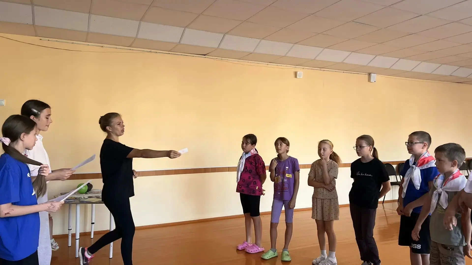💥Работа дворовой площадки"#Настроение-Лето"продолжается. 🎈Сегодня на площадке Куженерского основно