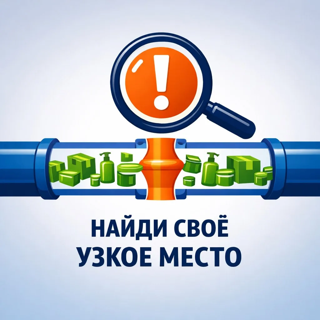 🔎 Теория ограничений: как снизить запасы и увеличить выручку — парадокс, который работ...