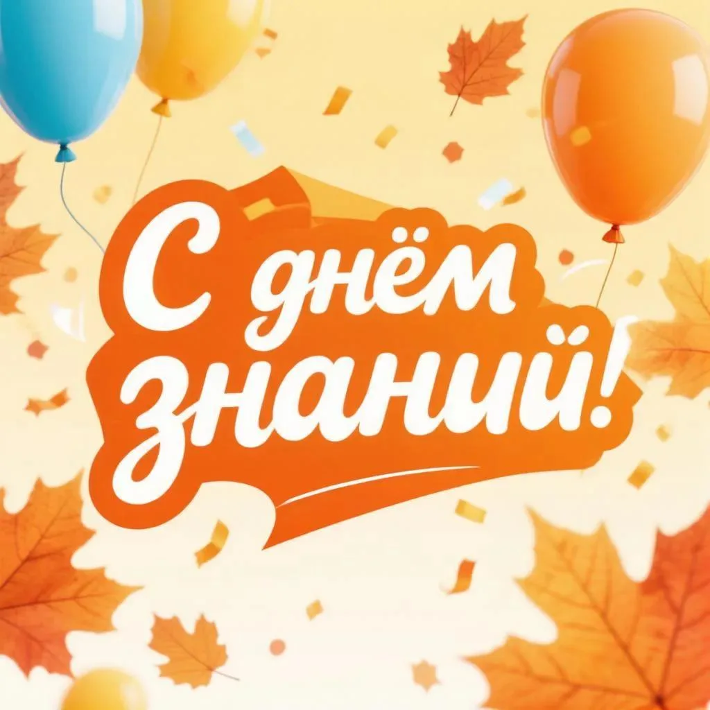 🍂 С Днем знаний, дорогие студенты и преподаватели!