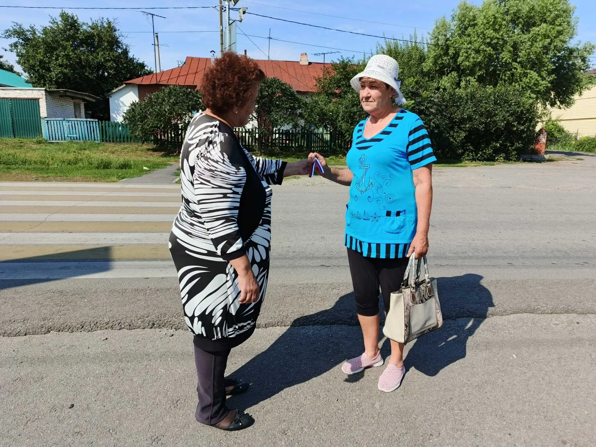 21 августа в Нижнекисляйской городской библиотеке прошла акция «Флаг державы – символ с...