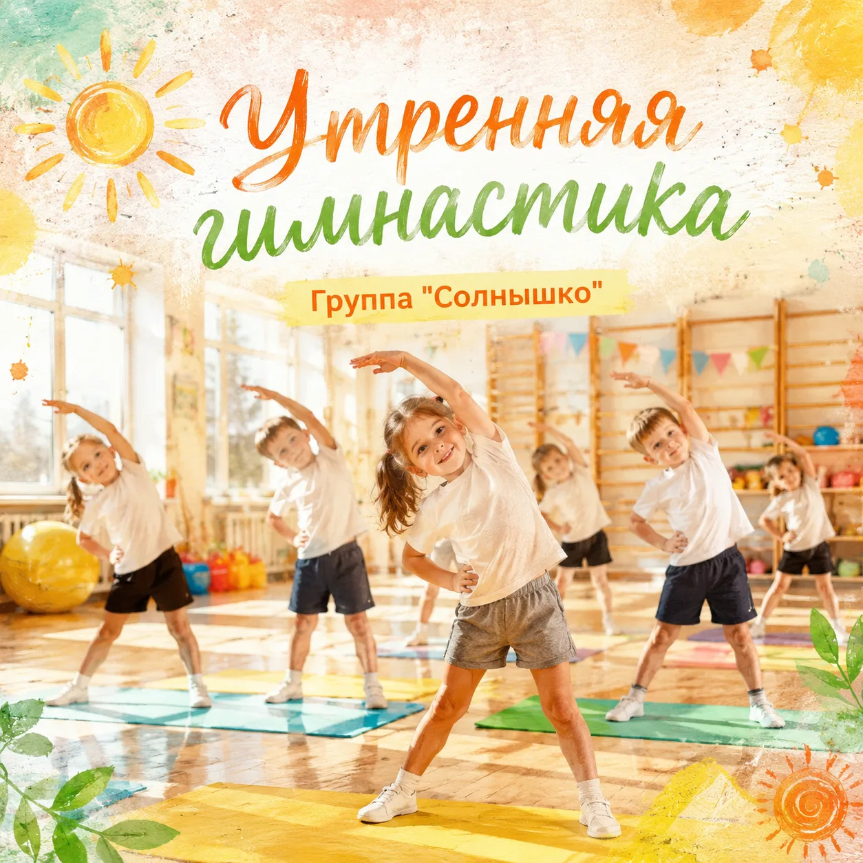 Солнечное настроение в хмурое утро! ☀️

За окном пасмурно, но у насв саду по-настоящему светло и вес