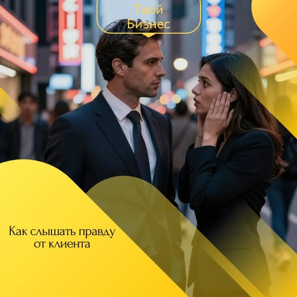🔲Как слышать правду от клиента🔲