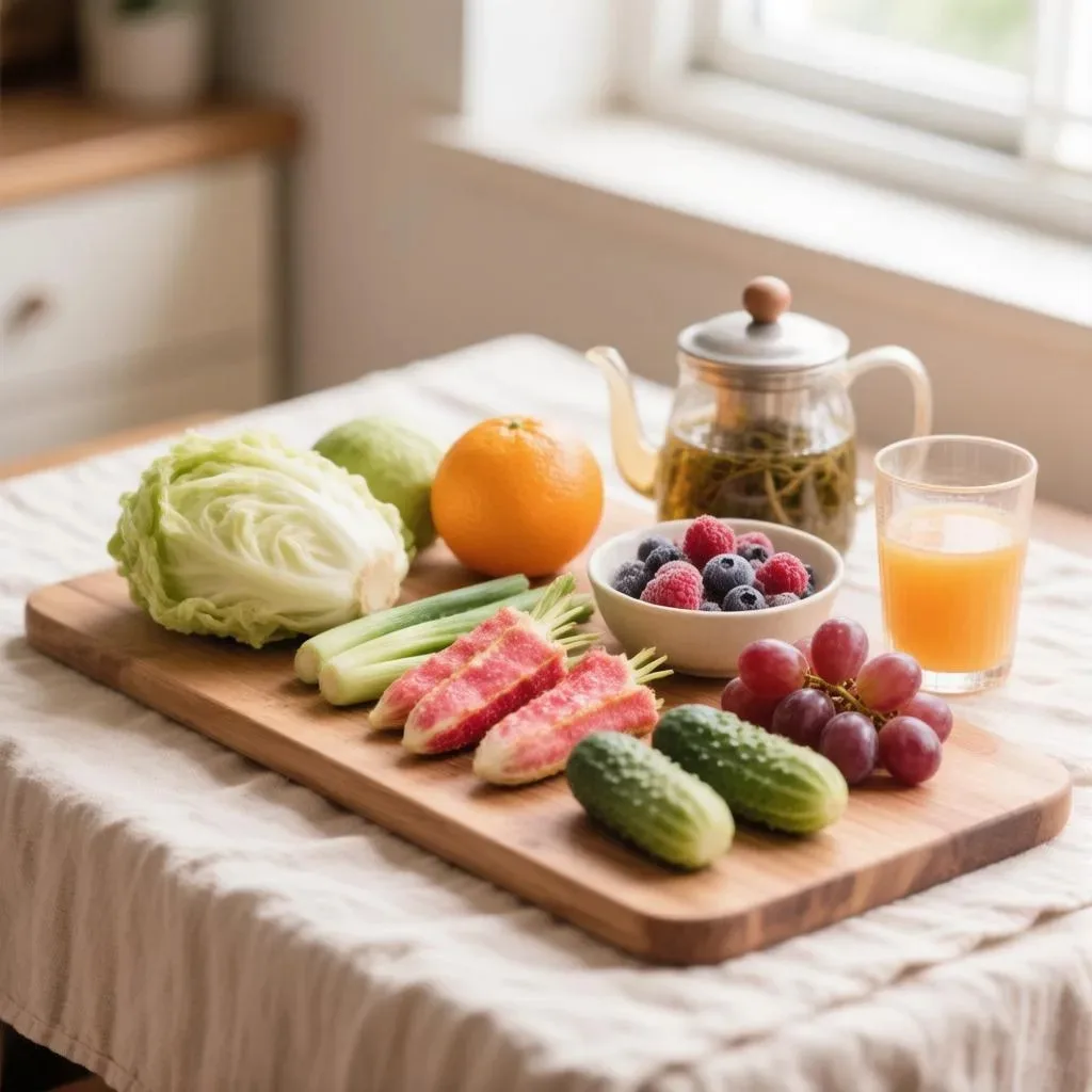 🌸 Как укрепить иммунитет весной с помощью сезонных продуктов  Весной добавь в рацион молодую капусту