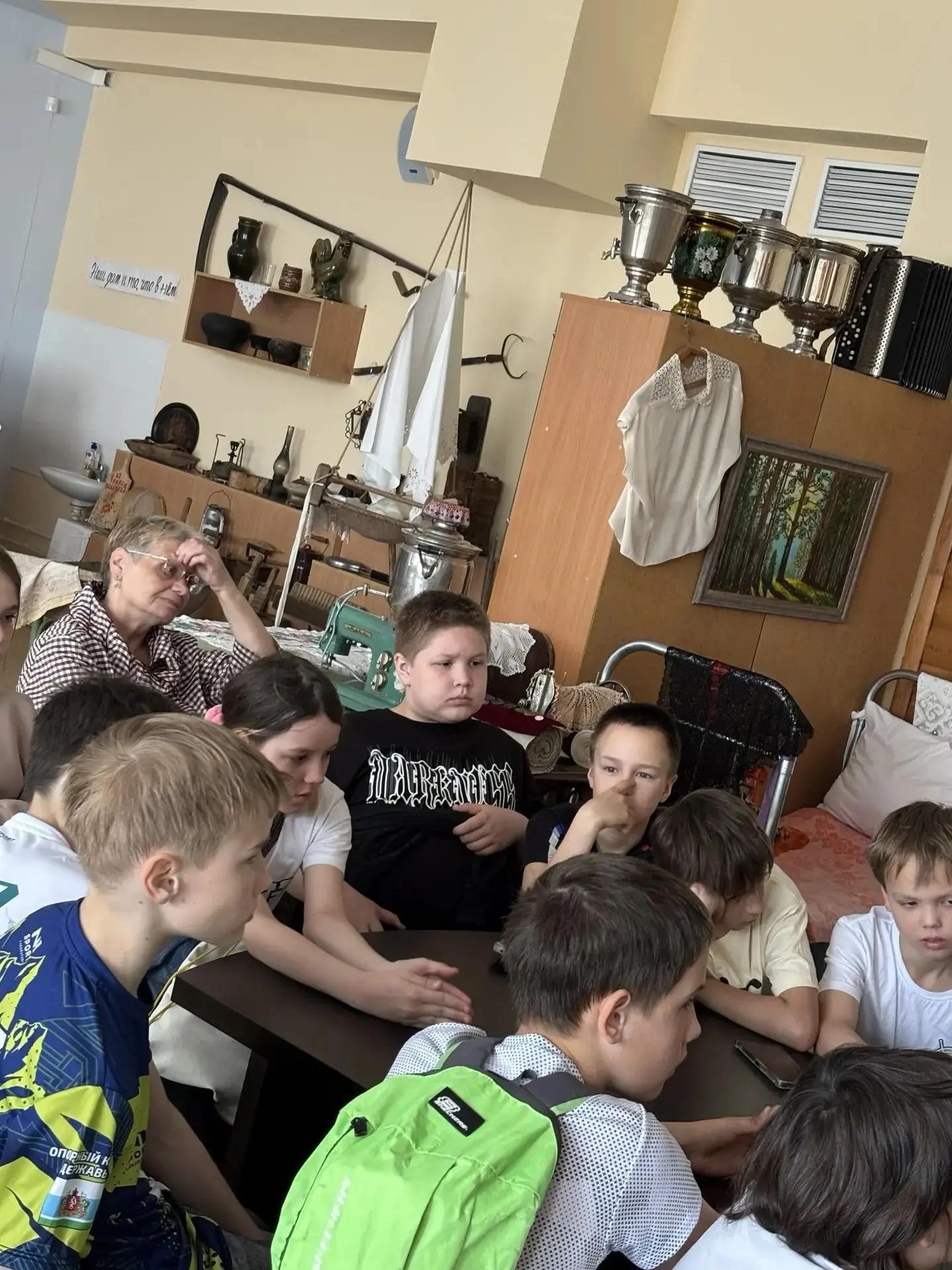 «Ночь музеев с основателем: голос, который помнит всё» ⭐ К нам пришли ребята из 31-й школы 🏫 и прост