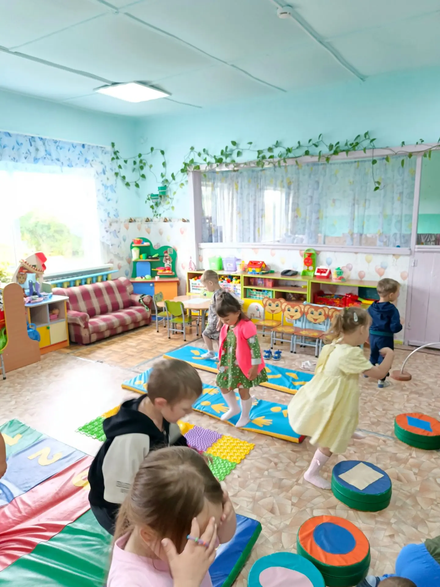Физическое развитие в младшей группе