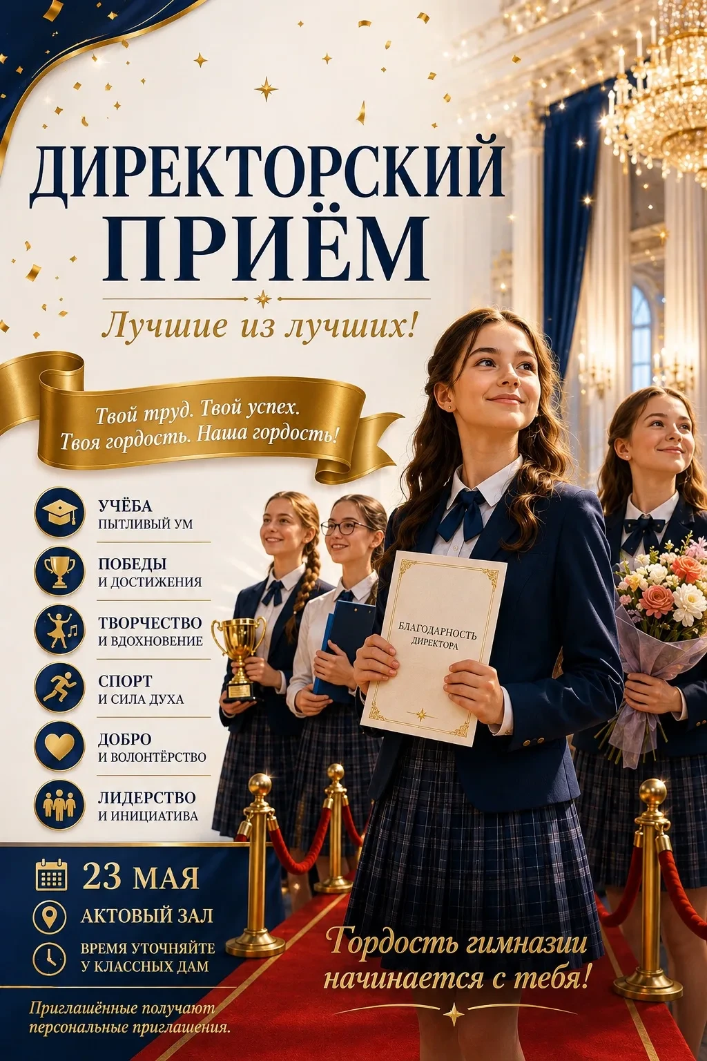 Быть на «Директорском приёме»: главное событие года, куда попадают не все