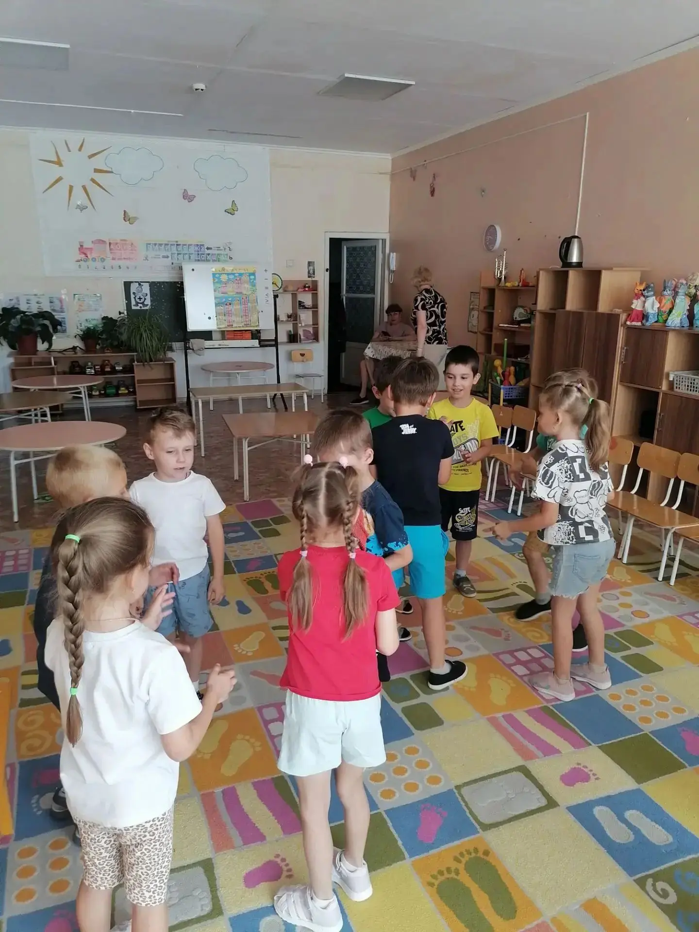 Яблочный спас в старшей группе "Белочка".