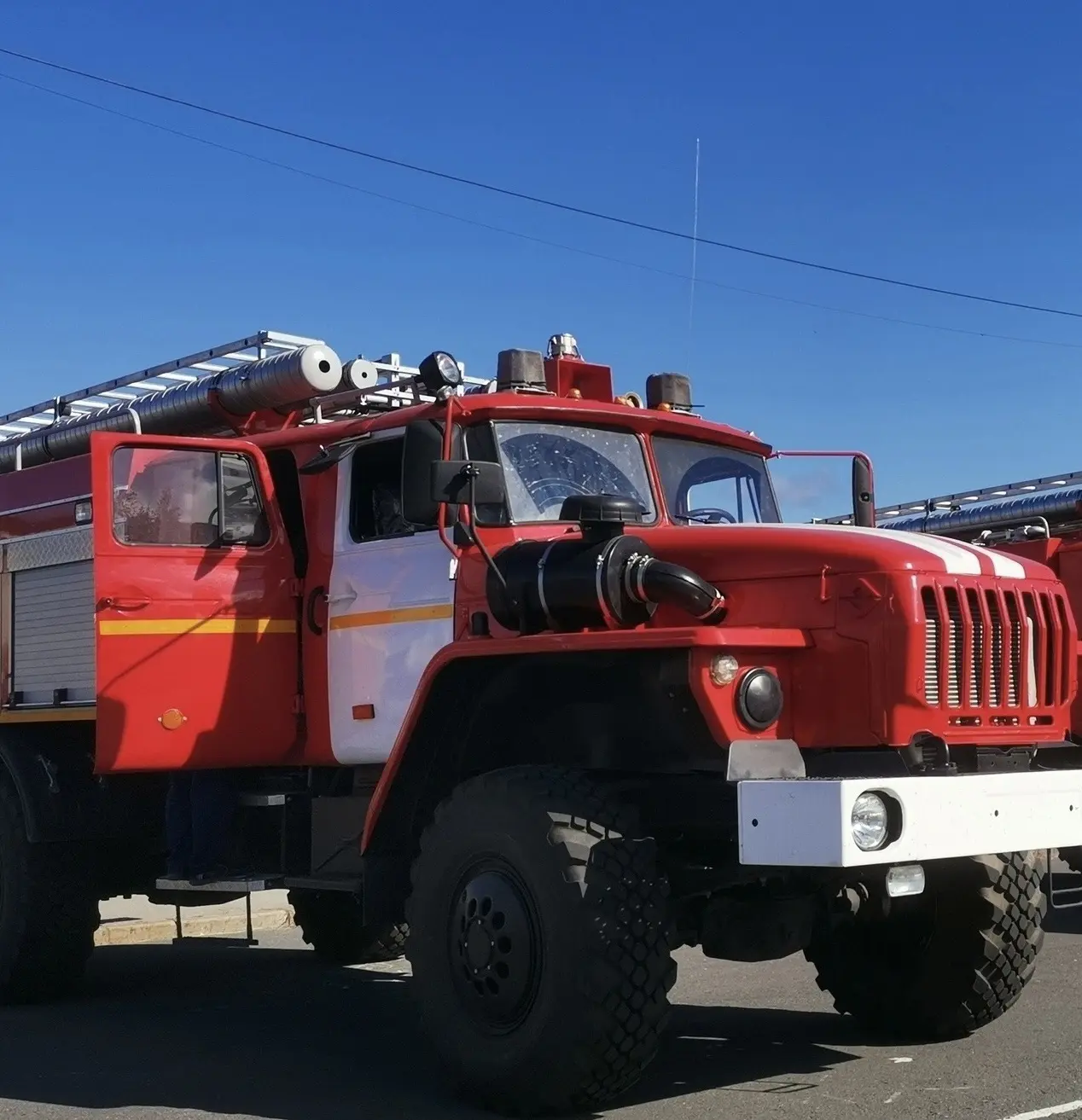 ⚡️Медвежьегорские пожарные оказали помощь пожилой женщине