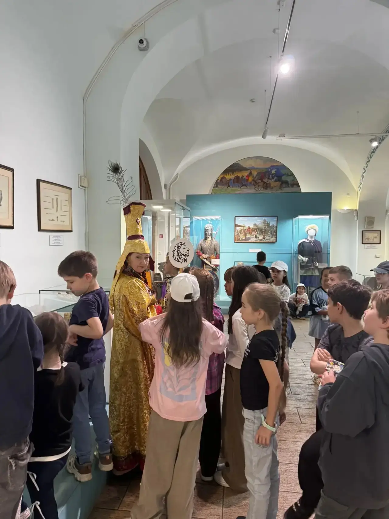 5 июня в пришкольном лагере «Орлята» ребята отправились в Национальный музей Республики Татарстан, г