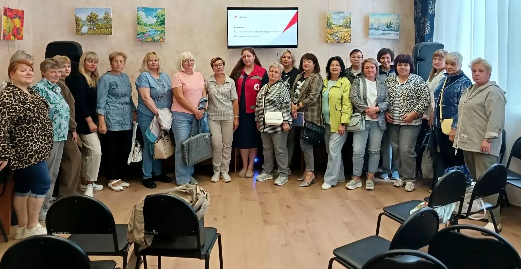 ‼Первая психологическая помощь

📝29 июля сотрудники регионального отделения Российского Красного Кр