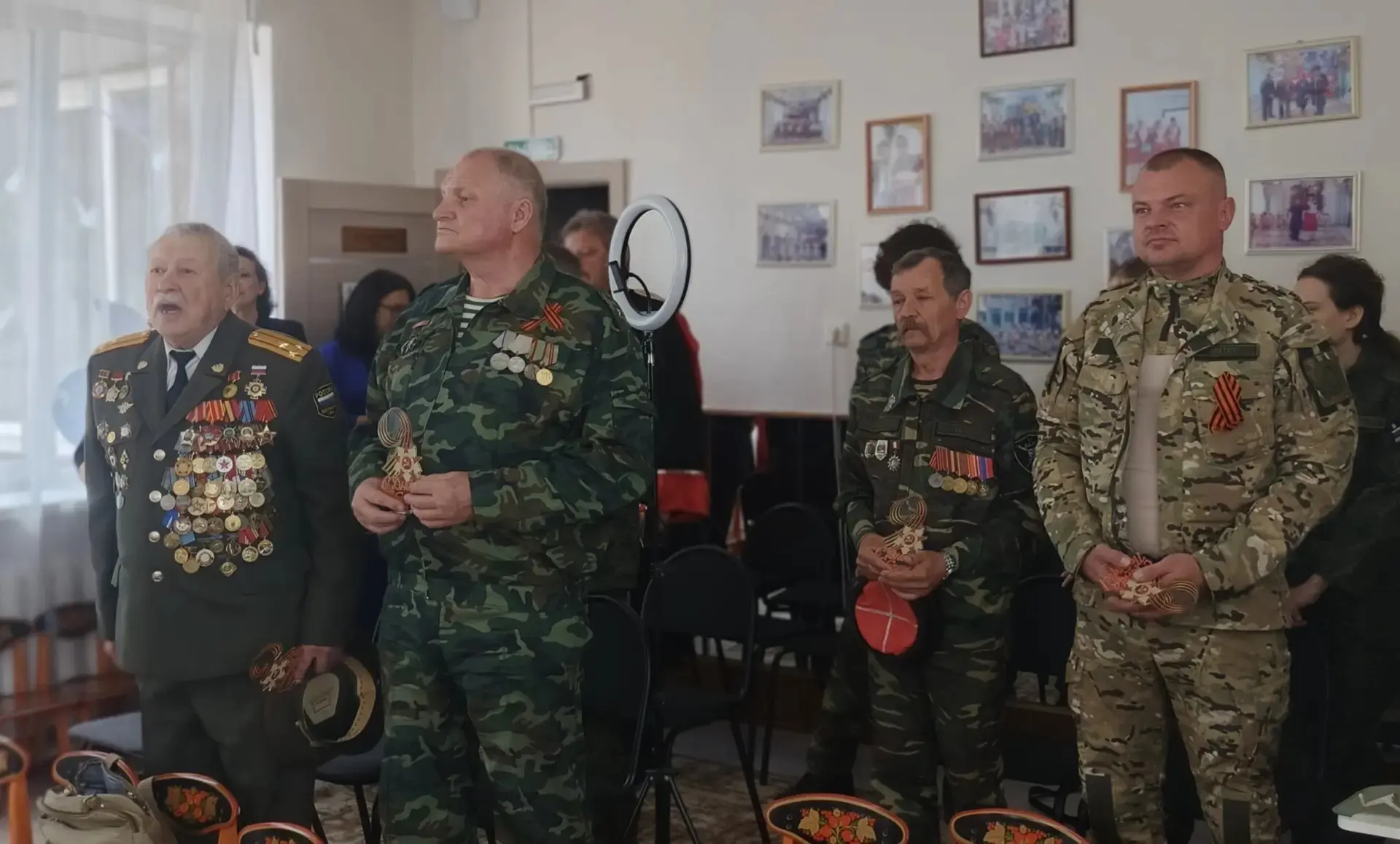 В рамках патриотического месячника "Марш Победы", в предверии празднования Дня Победы в детском саду