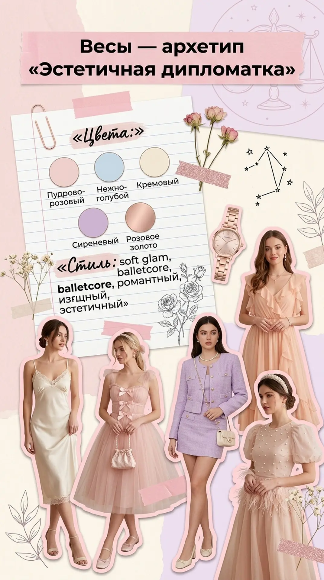 мудборды по стилю от ИИ в продолжение к предыдущему посту ✨