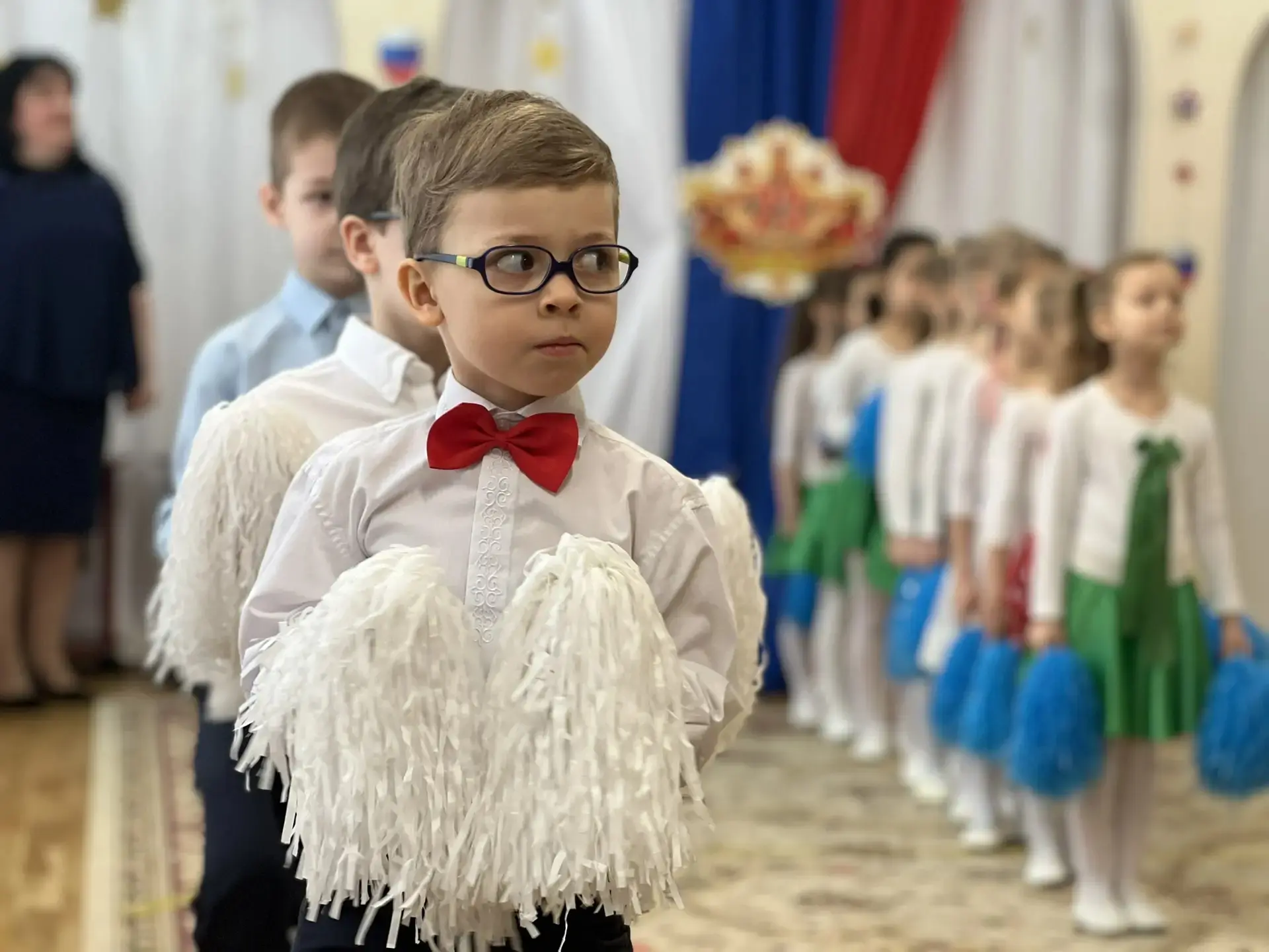 💪🏻 День защитника Отечества  ✨ В дошкольном отделении нашей школы тоже прошла интерактивная программ