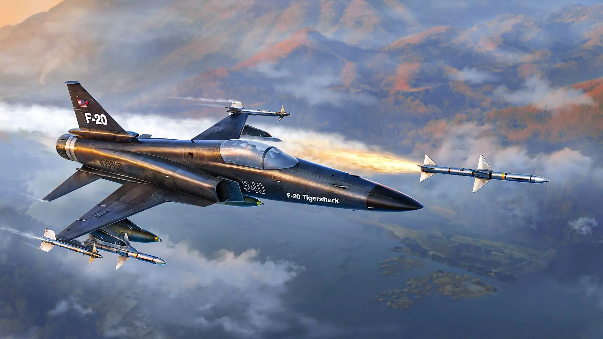 Скидка на F-20A к годовщине его первого полёта в War Thunder