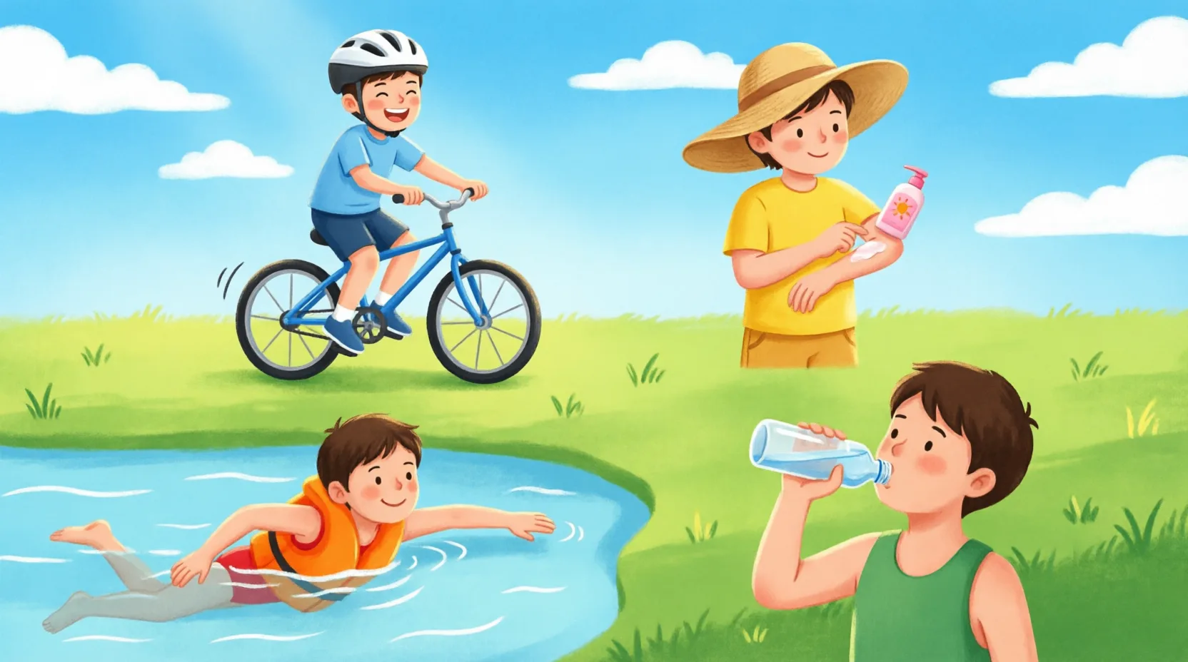🌞 Лето — это круто! Но давай сделаем его еще и безопасным!Друзья, каникулы в самом разгаре! Мы жела