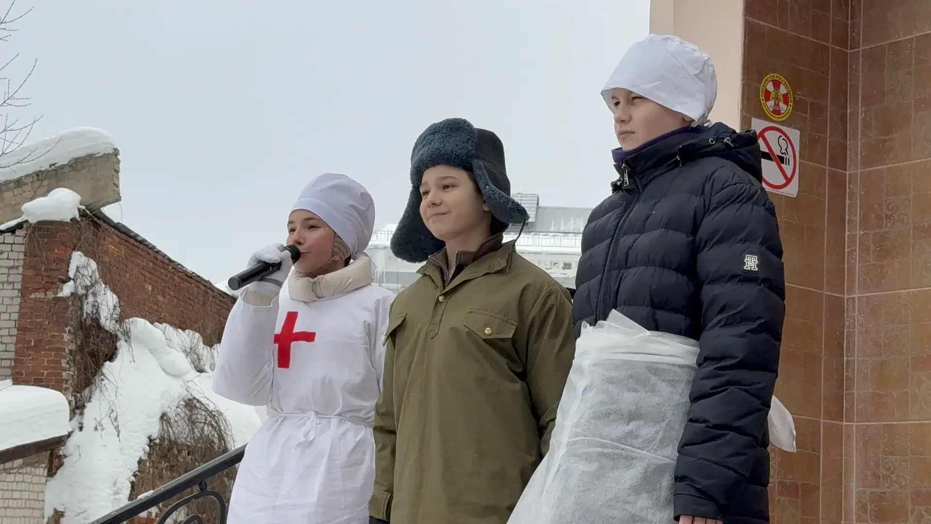 19 февраля в нашей гимназии было жарко от душевного тепла!   Главным событием дня стал праздник солд