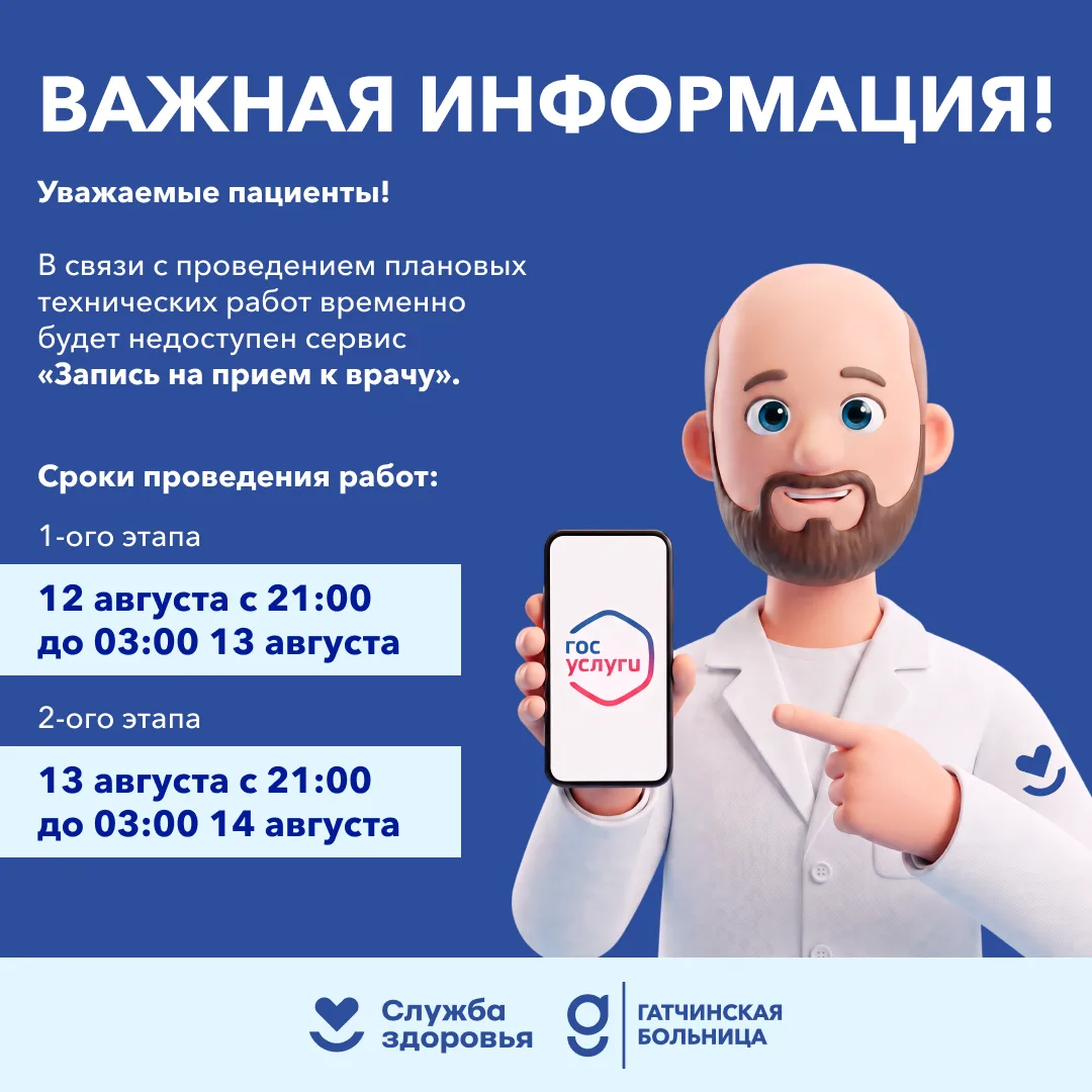 Уважаемые пациенты!