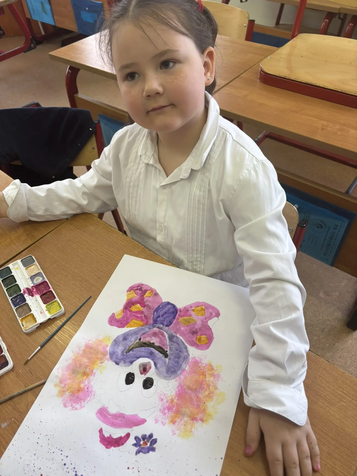 🎨 Наши юные художники снова удивили всех своим талантом и фантазией!💫 Сегодня в нашей ИЗО-студии реб