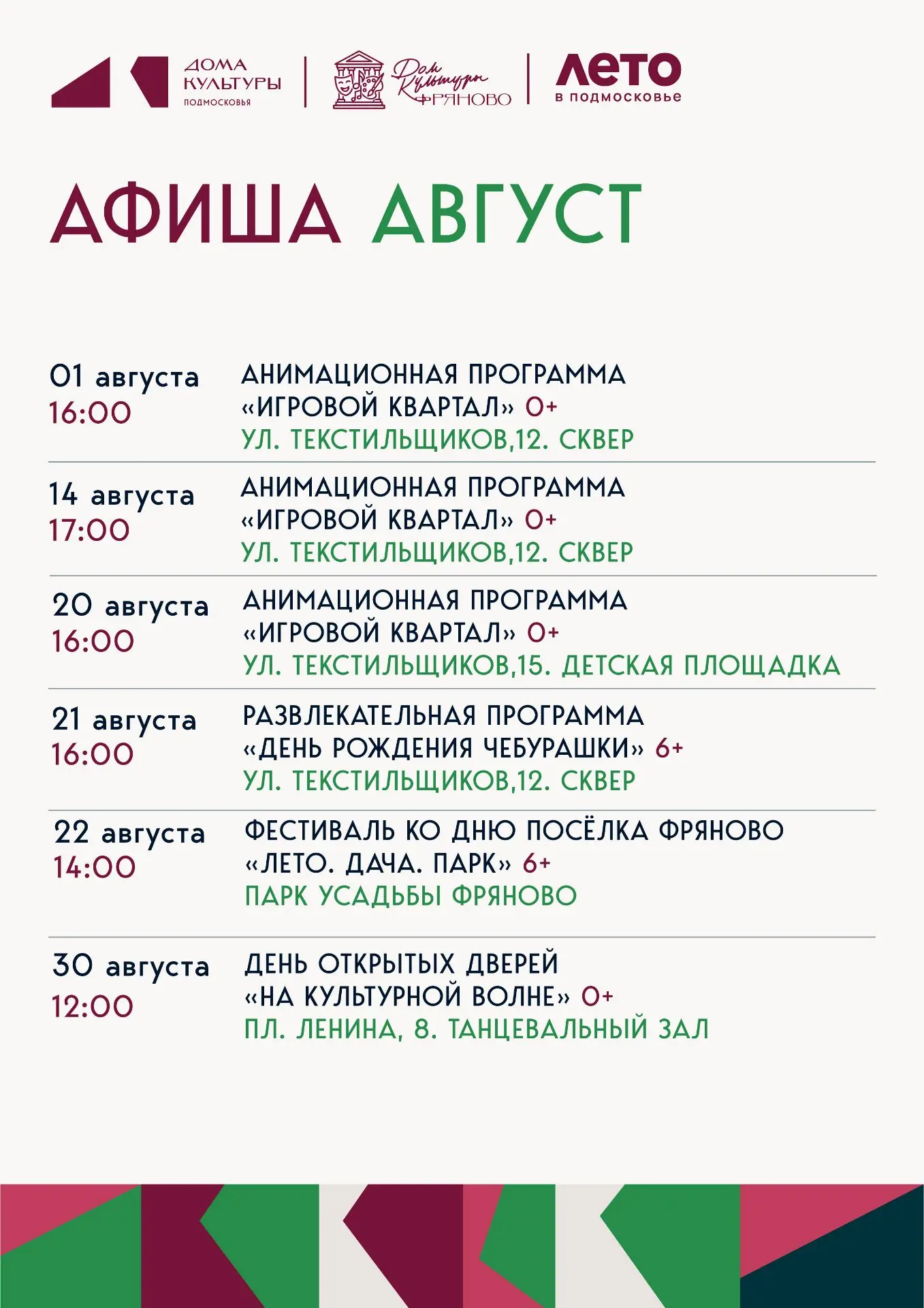 Медиа публикации