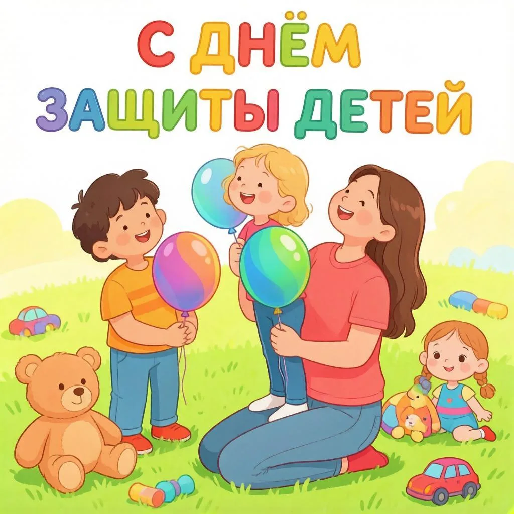 🌟 С Днем защиты детей!