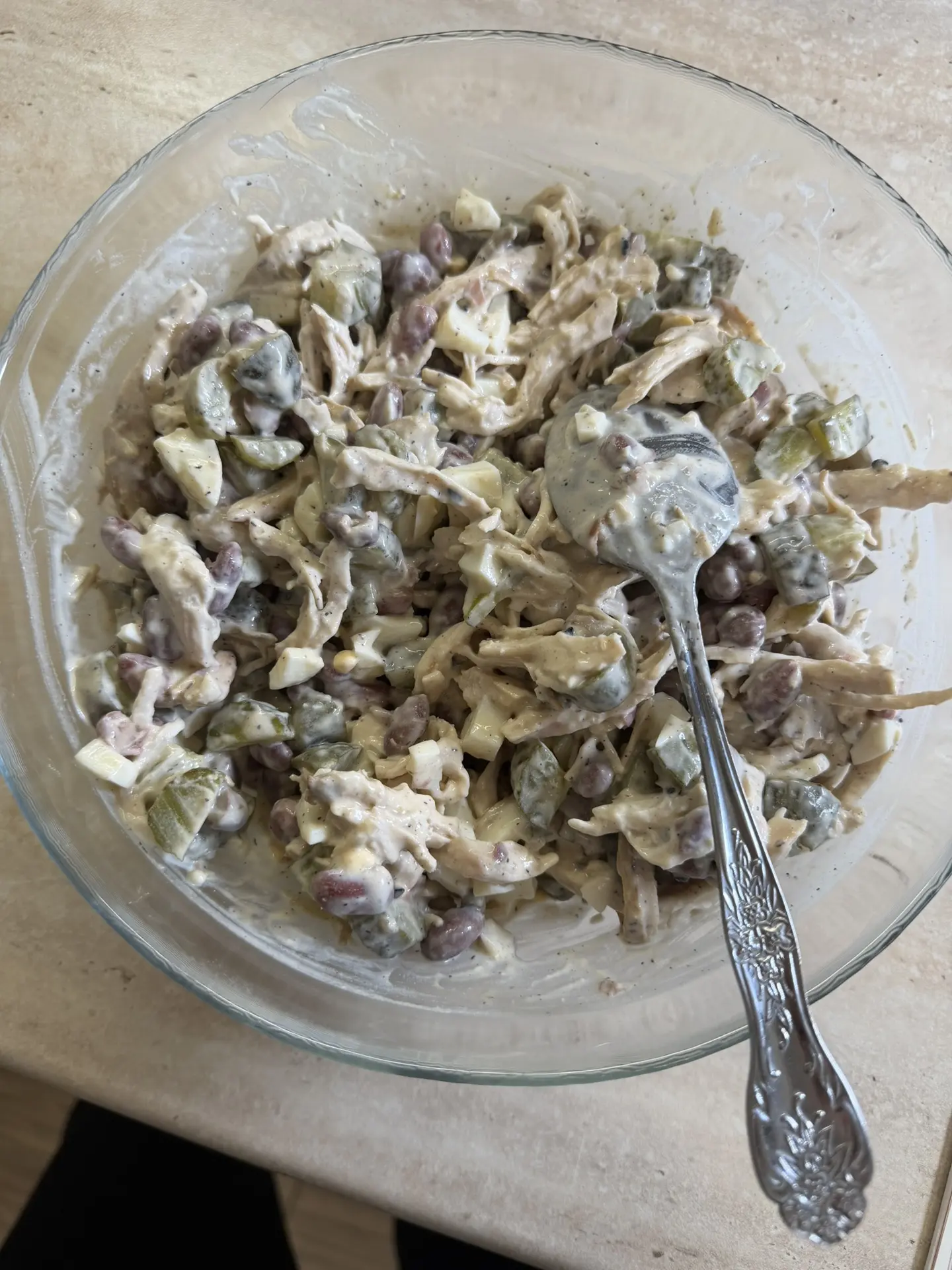 С майонезом вкуснее )))но у меня йогурт