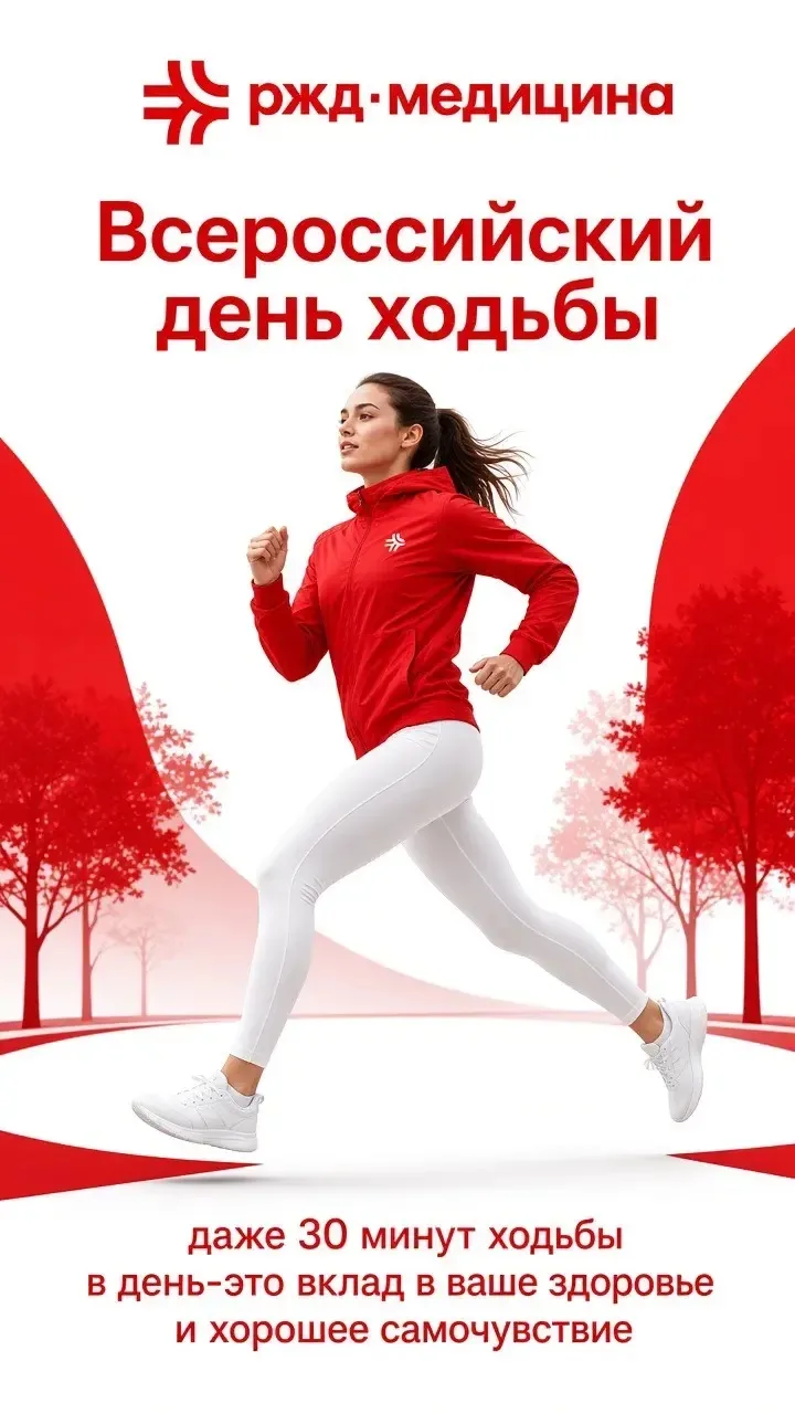 🚶‍♀️ Всероссийский день ходьбы