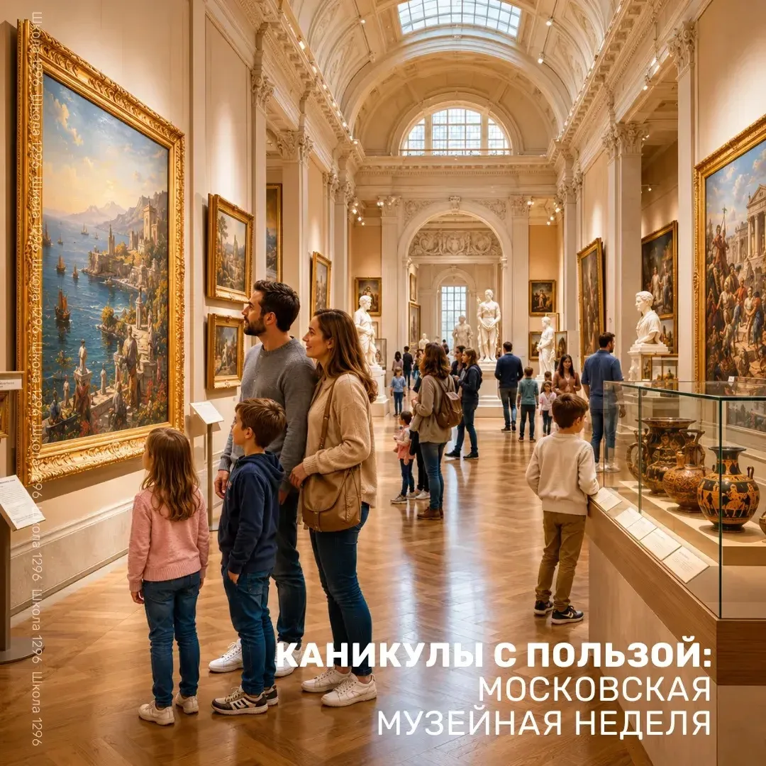 Московская музейная неделя: проведите каникулы интересно