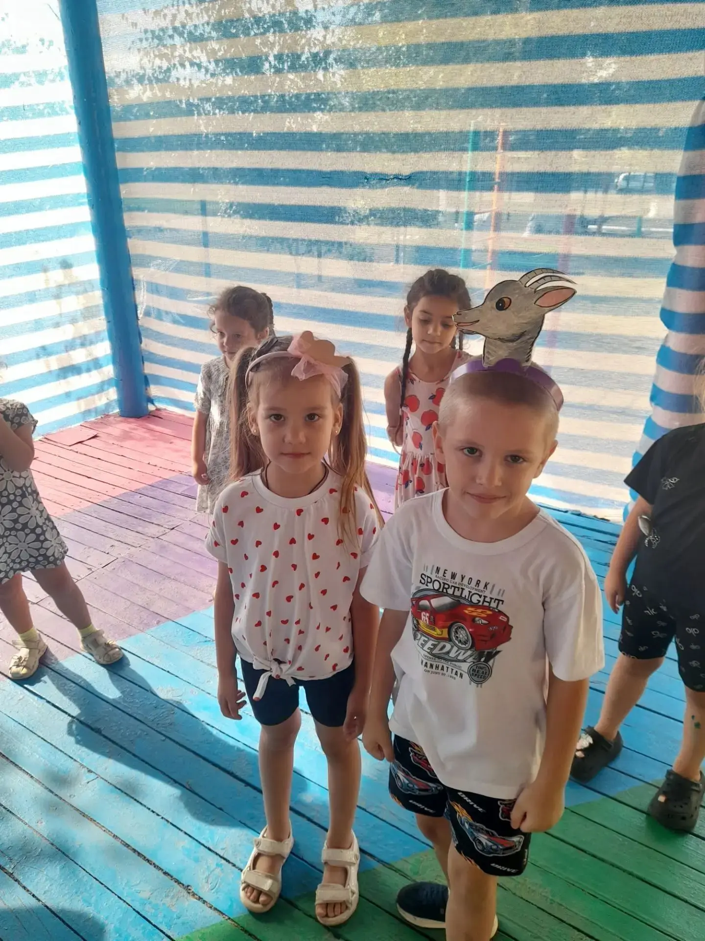 В рамках антитеррористической безопасности в ДОУ, в старшей группе "Солнышко", были про...
