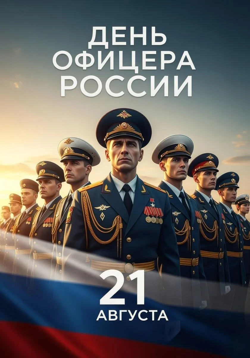 🎖 21 августа наша страна отмечает День офицера России — праздник, объединяющий тех, кт...