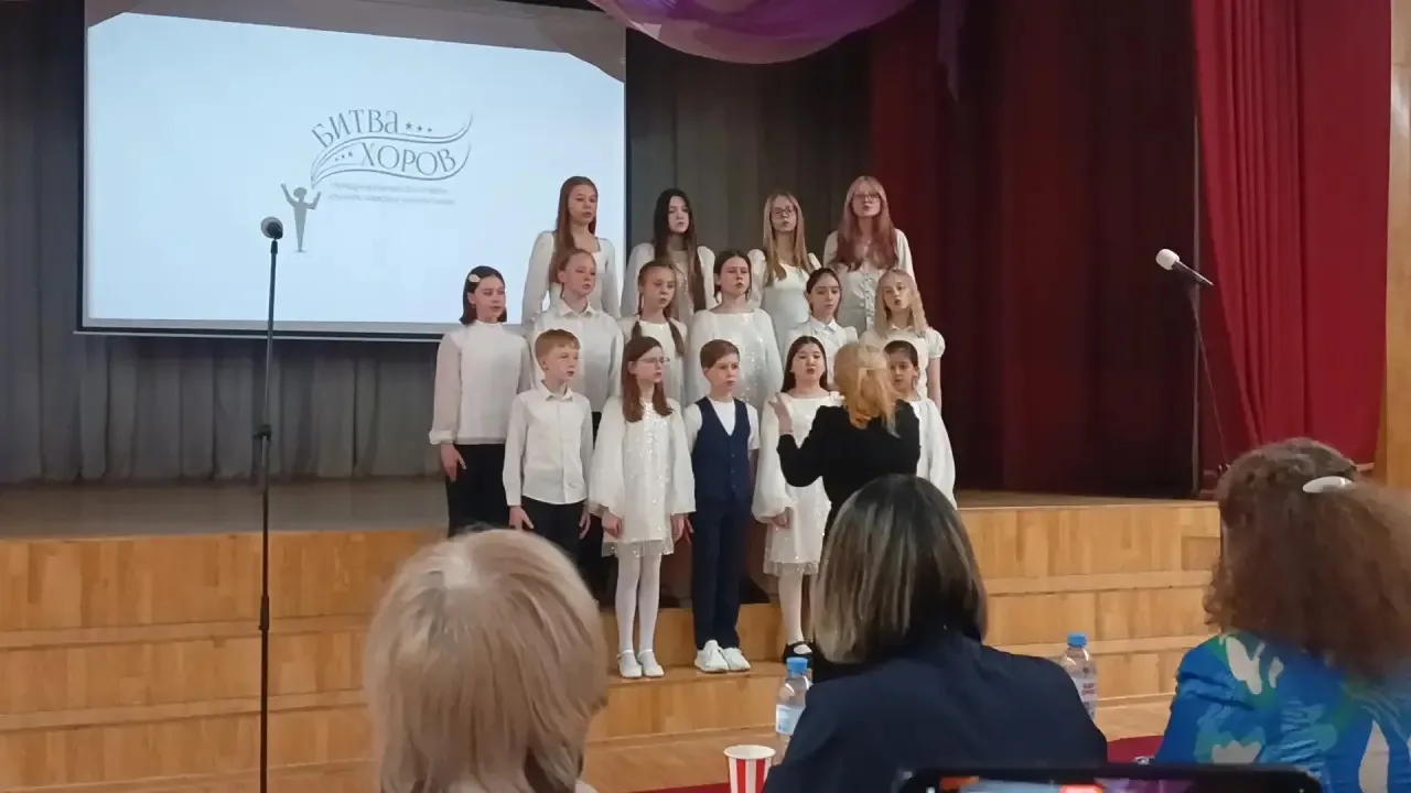 🎉БИТВА ХОРОВ 2026🎉  🏆С огромной радостью сообщаем, что 7 мая наш школьный хор «Музыкальная карамель»