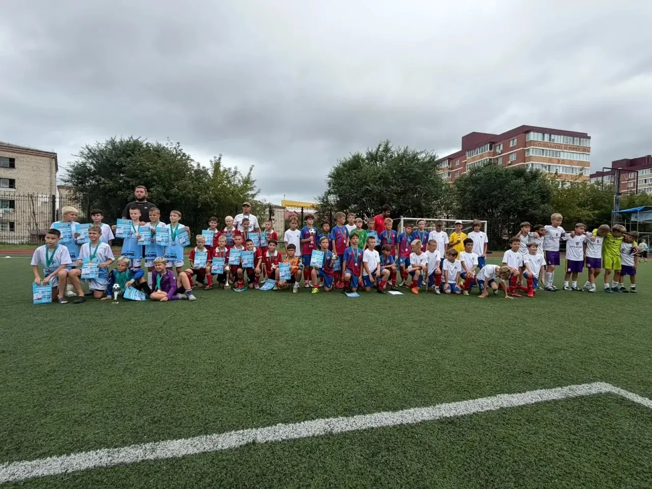 В Большом Камне завершился детский футбольный турнир «Кубок Уссурийского залива», приур...