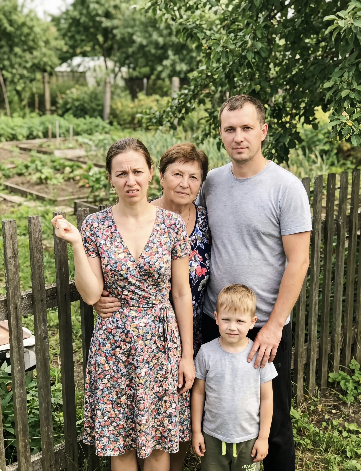 Свекровь напросилась поехать с нами на дачу, «помочь с внуком», ага конечно. В итоге весь день коман