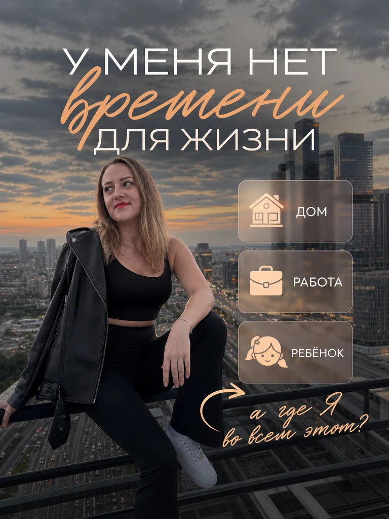 ВСЕГДА ОДНА И ТА ЖЕ ТЕМА — У МЕНЯ НЕТ ВРЕМЕНИ