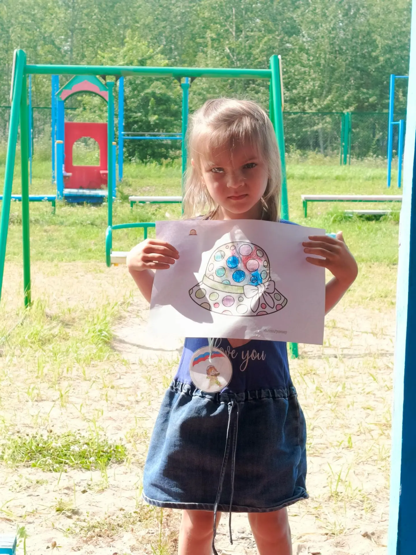 Рубрика #детскийсад

👒Панамка летом нам нужна.
От солнца защитит она.
Конечно солнышко нам друг,
Но