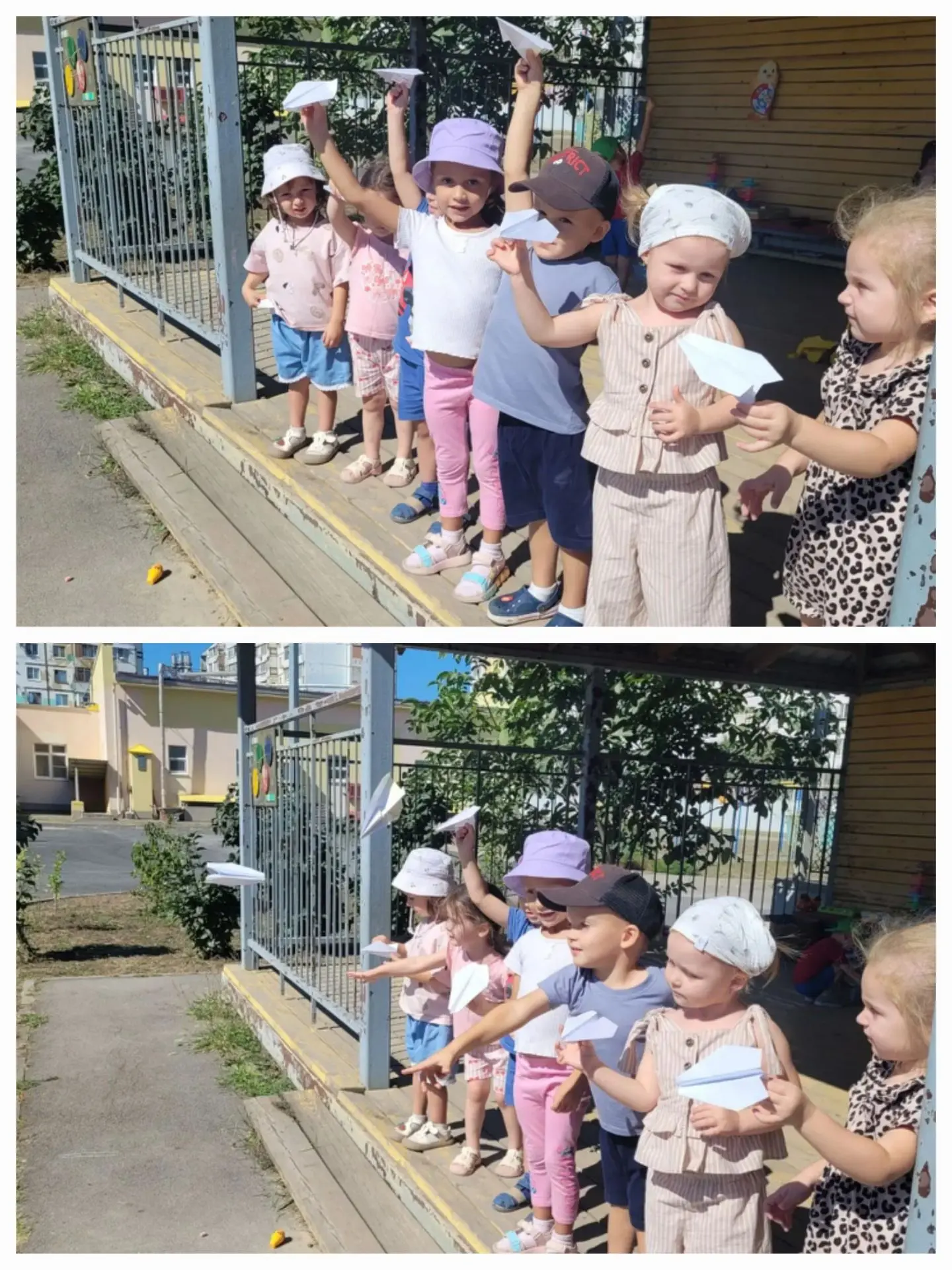 ✈️ День бумажных самолётиков в группе «Бусинки».