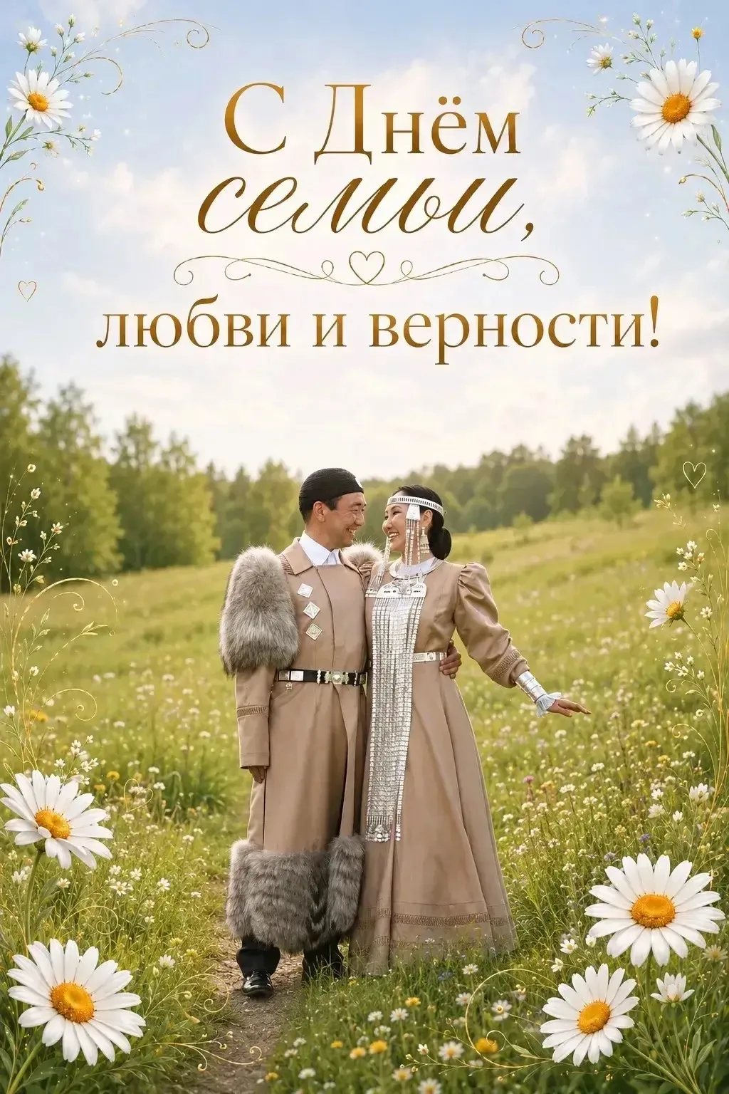С Днём семьи, любви и верности!

Есть особенный день в июле, когда хочется остановиться и ещё раз вс
