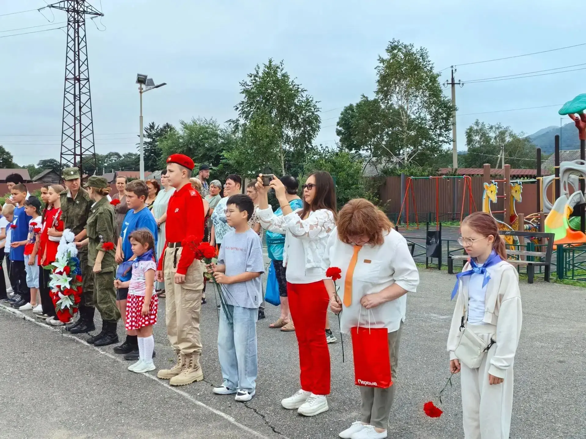 🇷🇺 К 88-й годовщине Хасанских событий в Барабаше 5 августа прошел митинг и концерт.