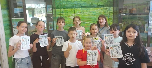 В Заводоуковском краеведческом музее состоялась встреча с воспитанниками летнего пришкольного лагеря