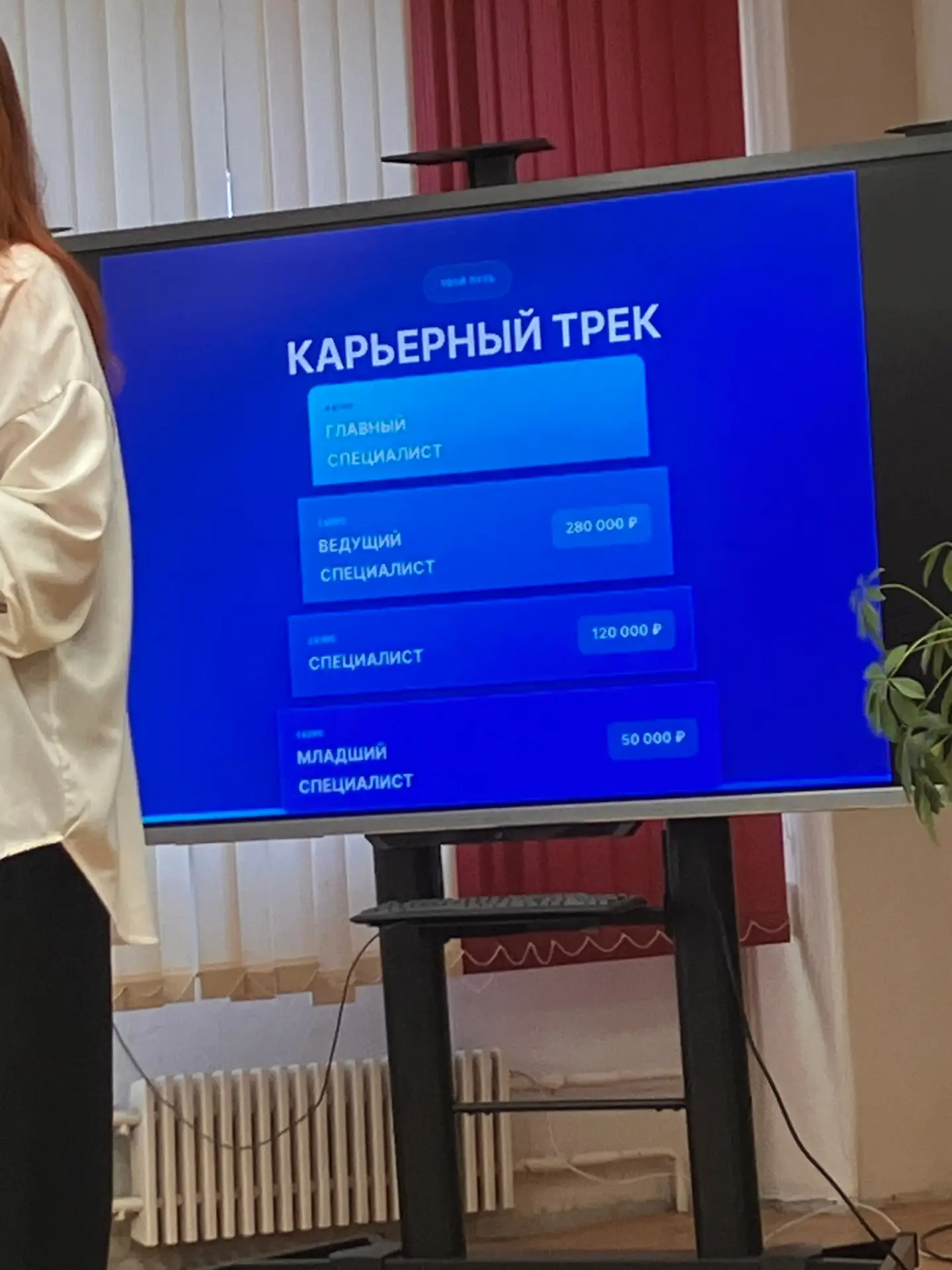23 марта для 9я класса было проведено профориентационное мероприятие сотрудником АО "Особая Экономич