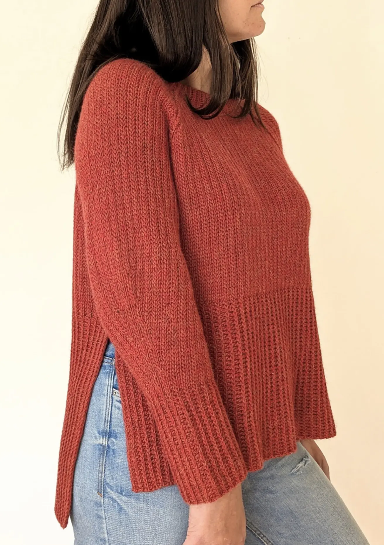4️⃣9️⃣9️⃣ Свитер КРЮЧКОМ в поперечной технике вязания •Tierra Sweater•