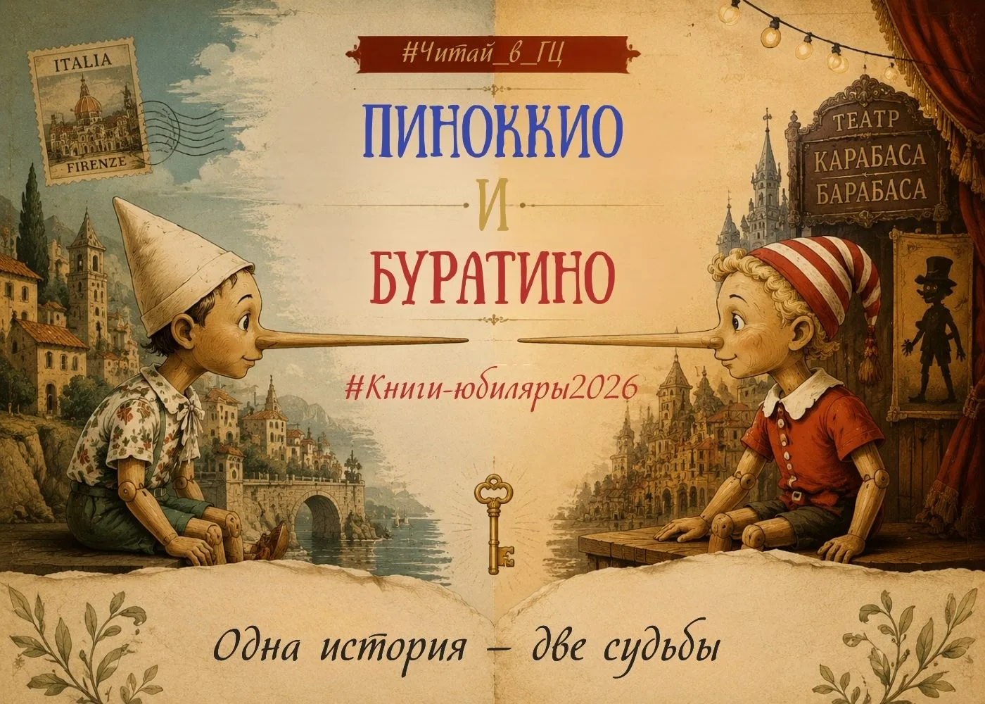 Два деревянных мальчика. Одна история — две судьбы.