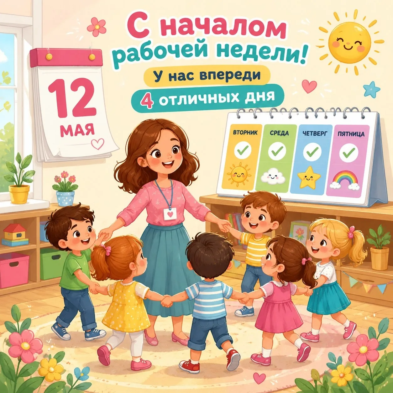 🌞 Добрый день, дорогие родители и наши маленькие друзья! Поздравляем вас с началом нов...