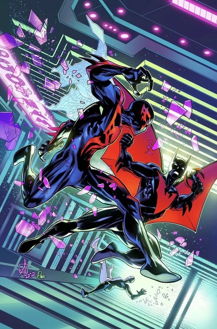 Человек-Паук 2099 и Бэтмен будущего🕸️
Есть среди нас фанаты Бэтмена?