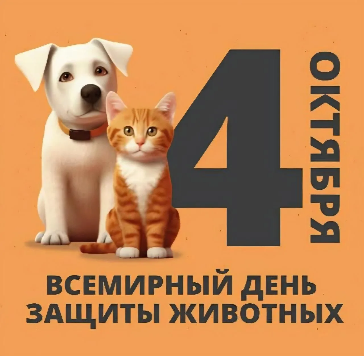 Сегодня Всемирный день защиты животных