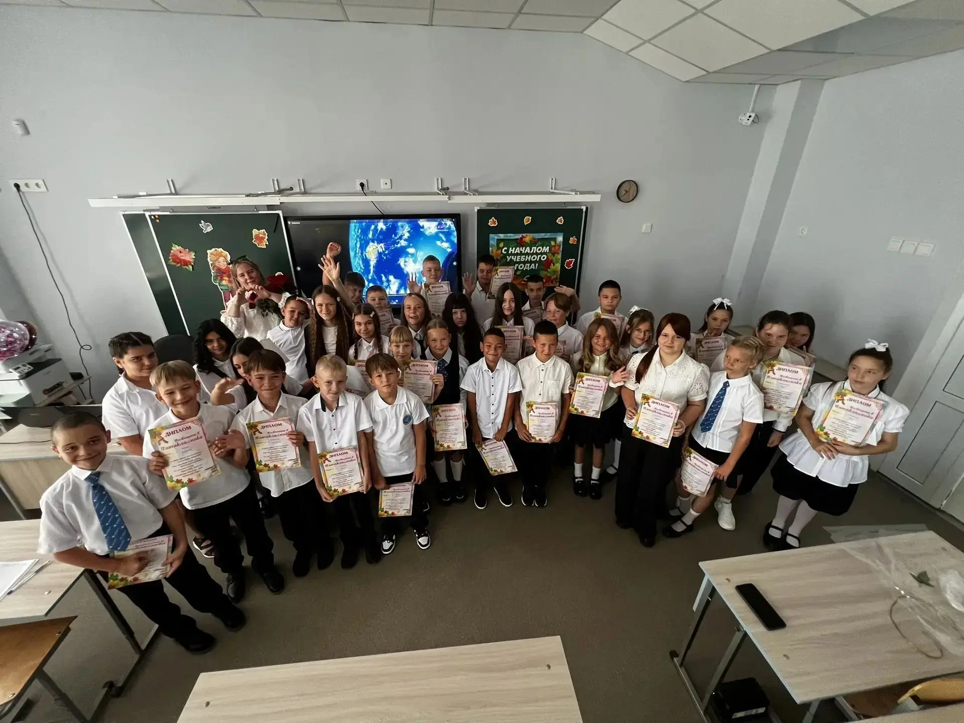 🎉 В 5 «В» классе состоялось посвящение в пятиклассники! 🎉